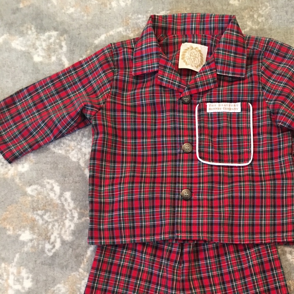 The Beaufort Bonnet Company Christmas pajamas